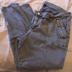 Gap Plus Size Grey Pants
